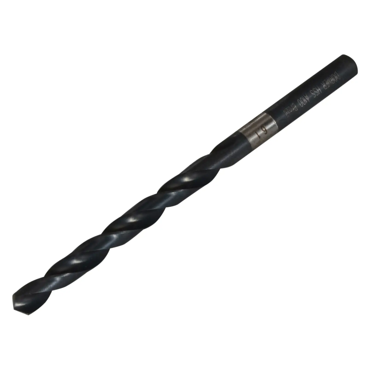 A100 HSS Jobber Drill Bit 6.10mm OL:101mm WL:63mm