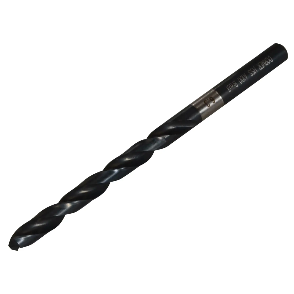 A100 HSS Jobber Drill Bit 6.30mm OL:101mm WL:63mm