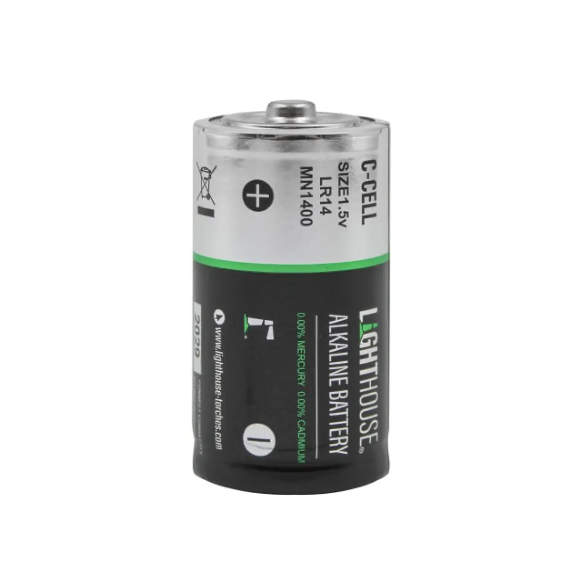 C LR14 Alkaline Batteries 6200 mAh (Pack 2)