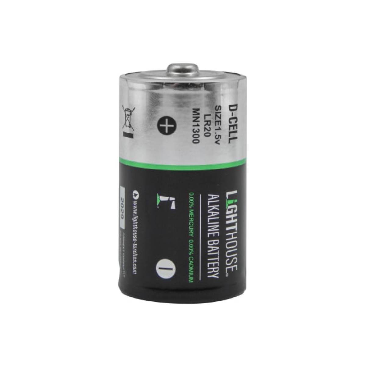 D LR20 Alkaline Batteries 14800 mAh (Pack 2)