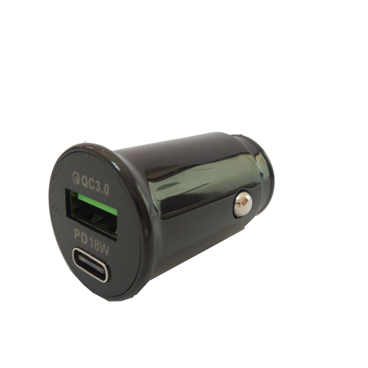 USB Dual Port Charger + LED 12/24V 7095
