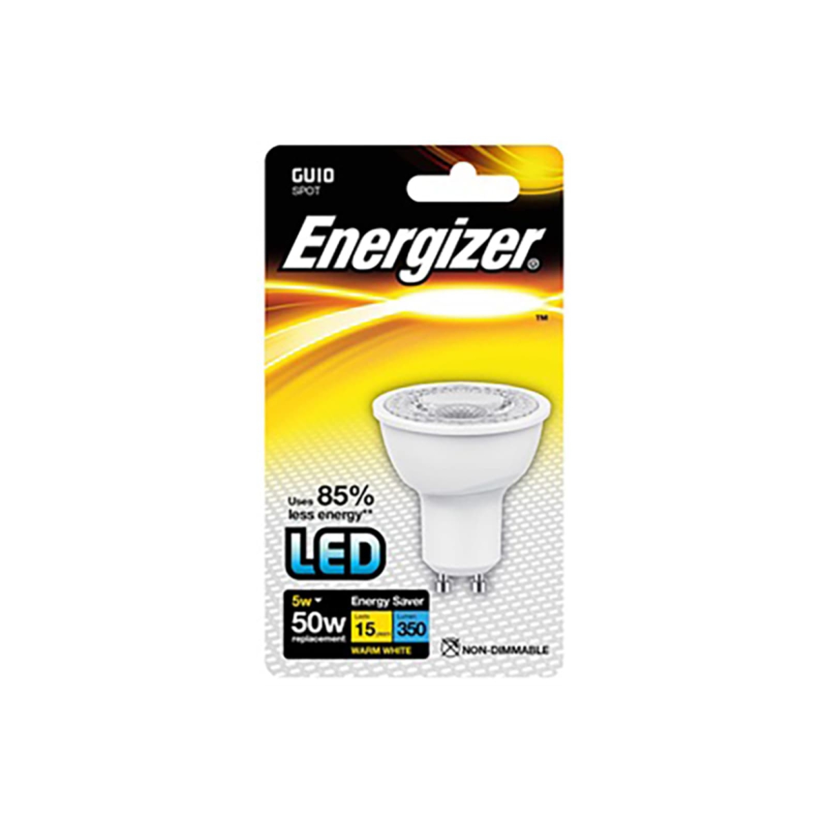 LED GU10 Bulb Warm White 3.8W