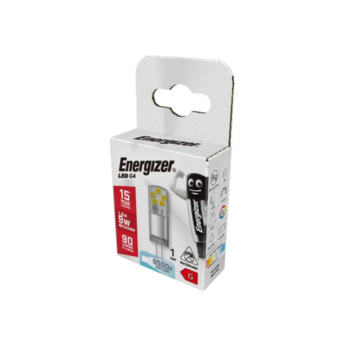 LED G4 90 Lumens 1.2W 6500K S18745
