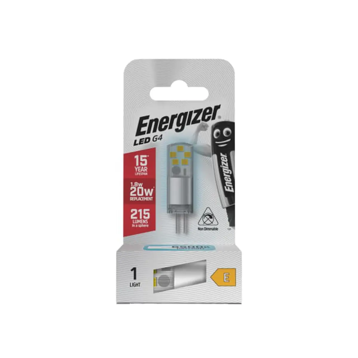 LED G9 215 Lumens 1.8W 6500K S18747