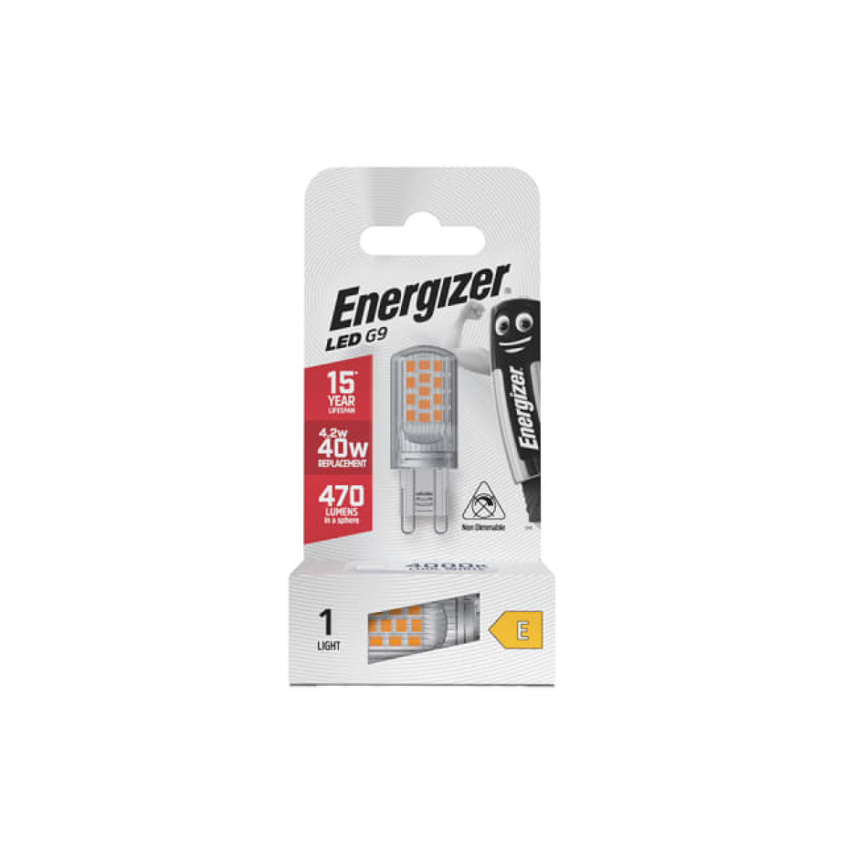 LED G9 470 Lumens 4.2W 4000K S18751