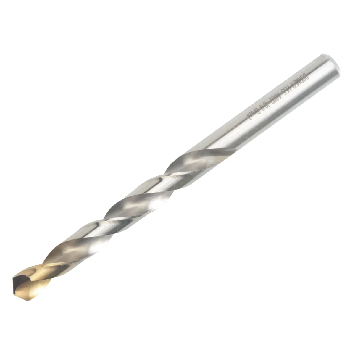 A002 HSS-TiN Coated Jobber Drill 10.00mm OL:133mm WL:87mm