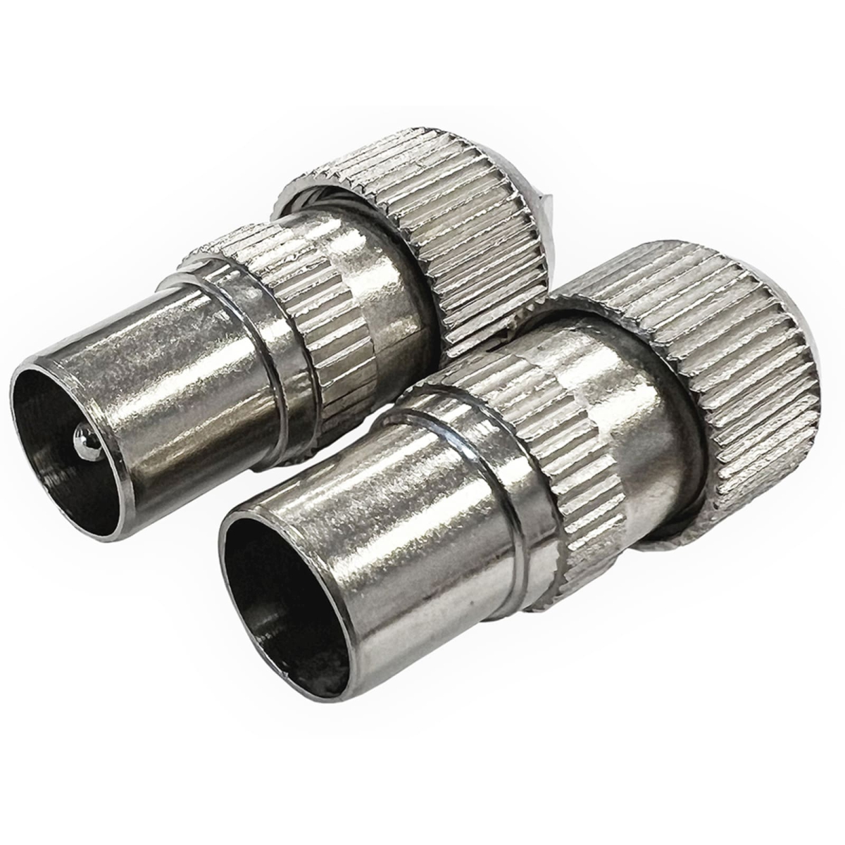 Coax Plugs x 2 7073/2NB