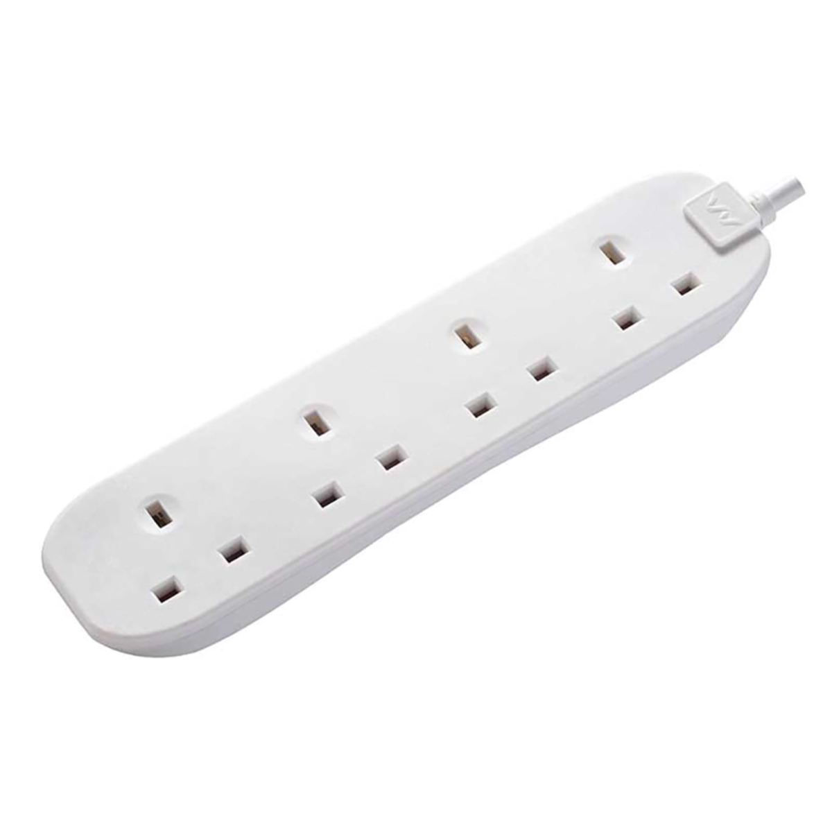 Trailing Extension Lead 4 Gang 13A 1m BFG1N-MP