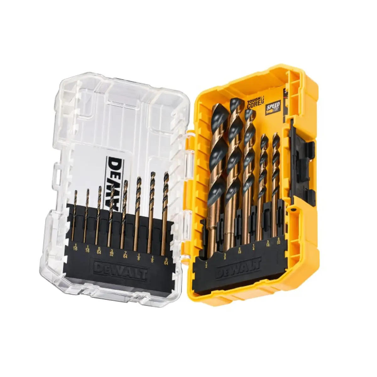 DT70727 BLACK&GOLD HSS Drill Set, 14 Piece