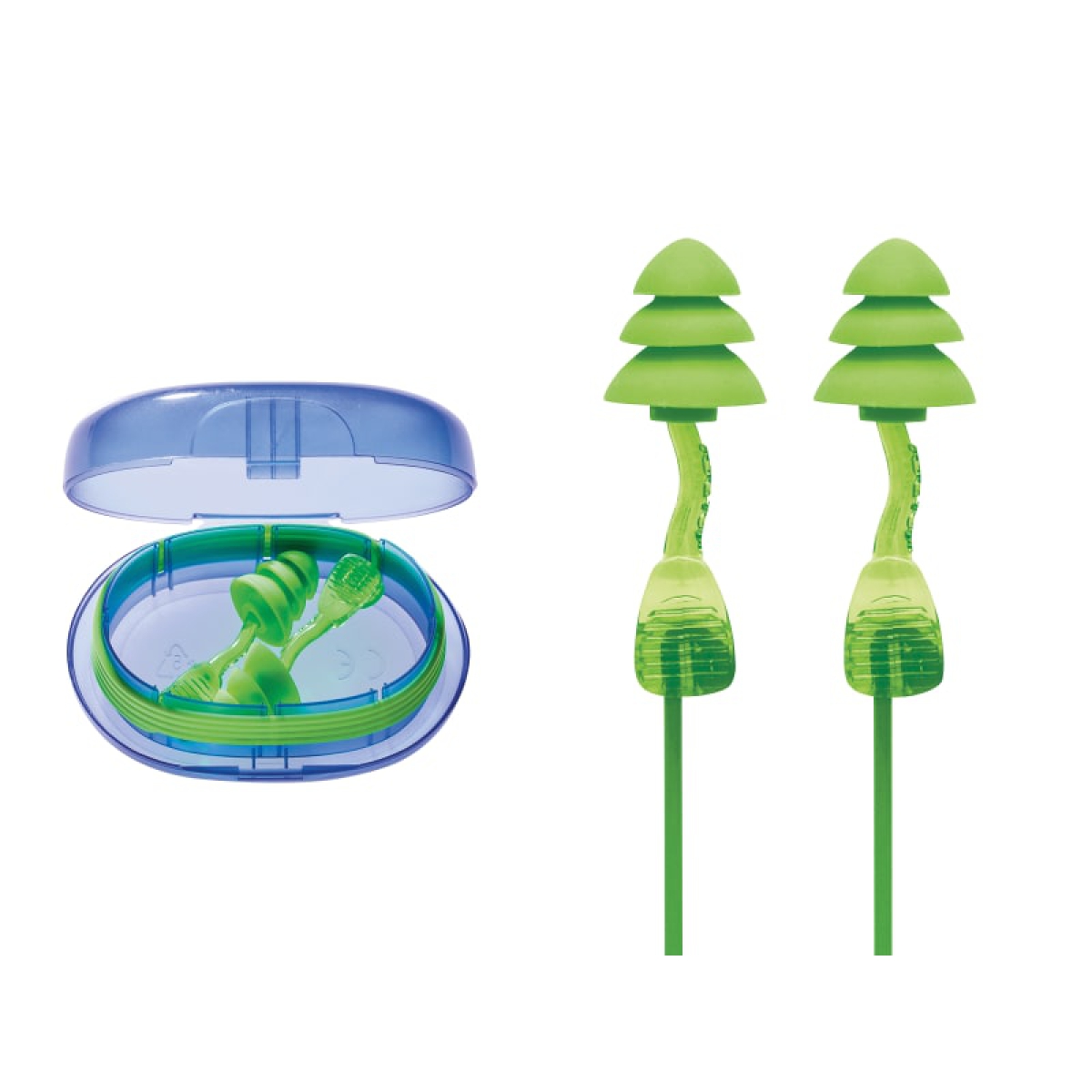 Corded Reusable Twistersยฎ Trio Earplugs SNR 33 dB
