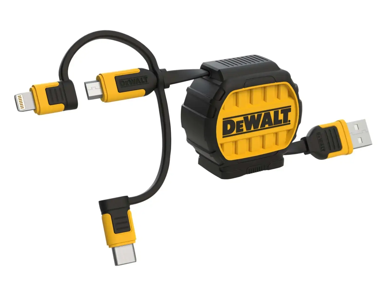 3-in-1 Retractable Cable 0.9m (3ft)
