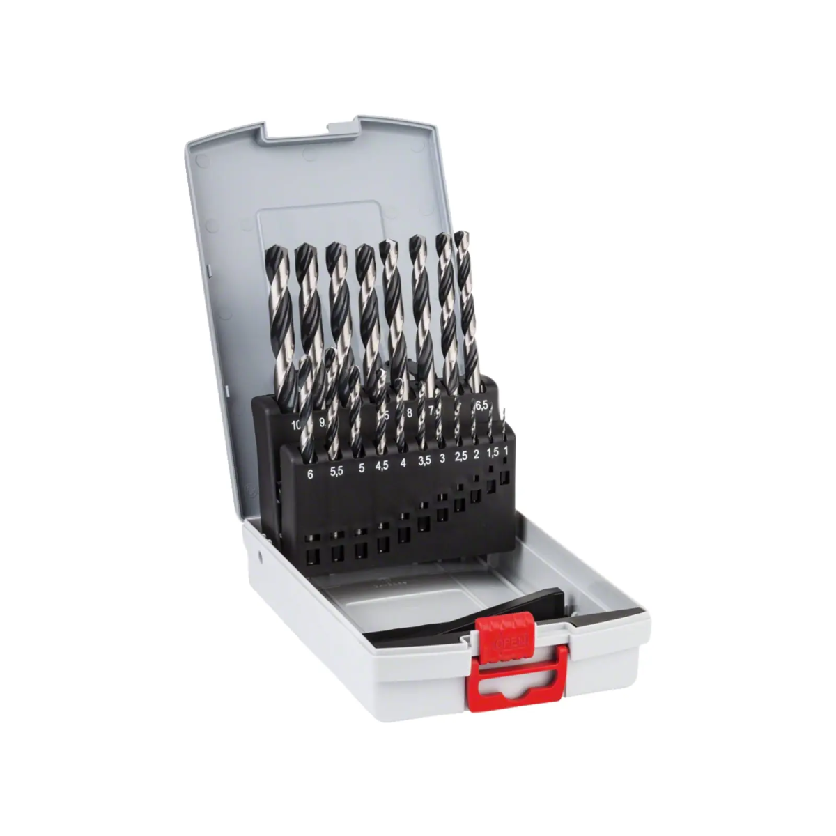 HSS Twist PointTeQ Drill Bit ProBox Set, 19 Piece