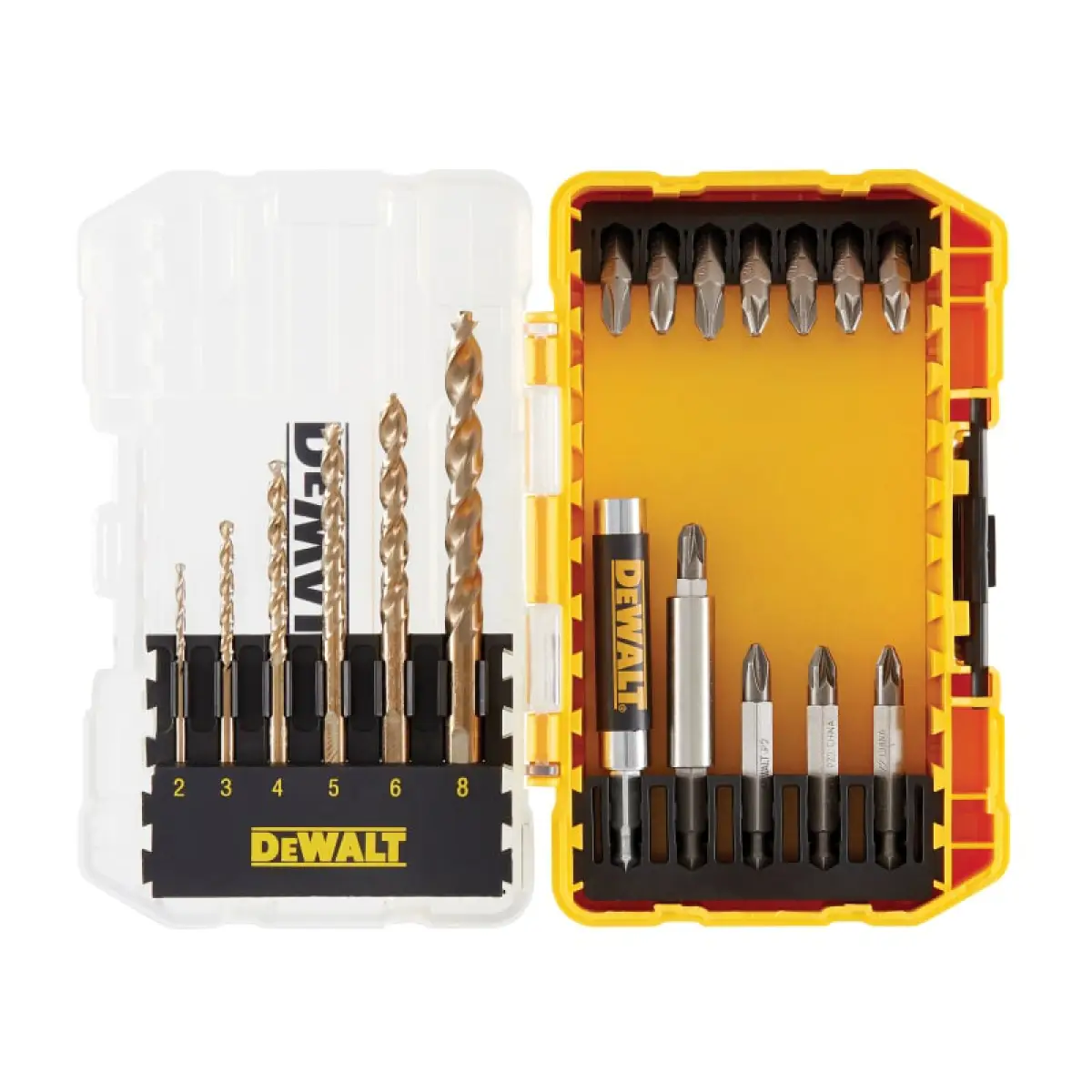 DT70711 Extreme 2 Metal Drill Drive Set, 19 Piece