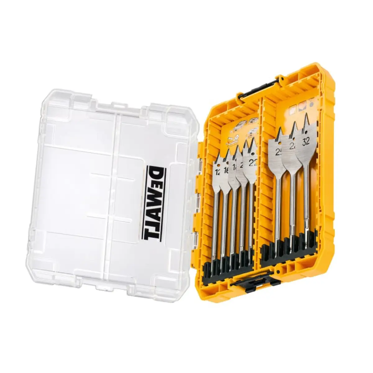 DT70750 Flat Drill Bit Set, 8 Piece