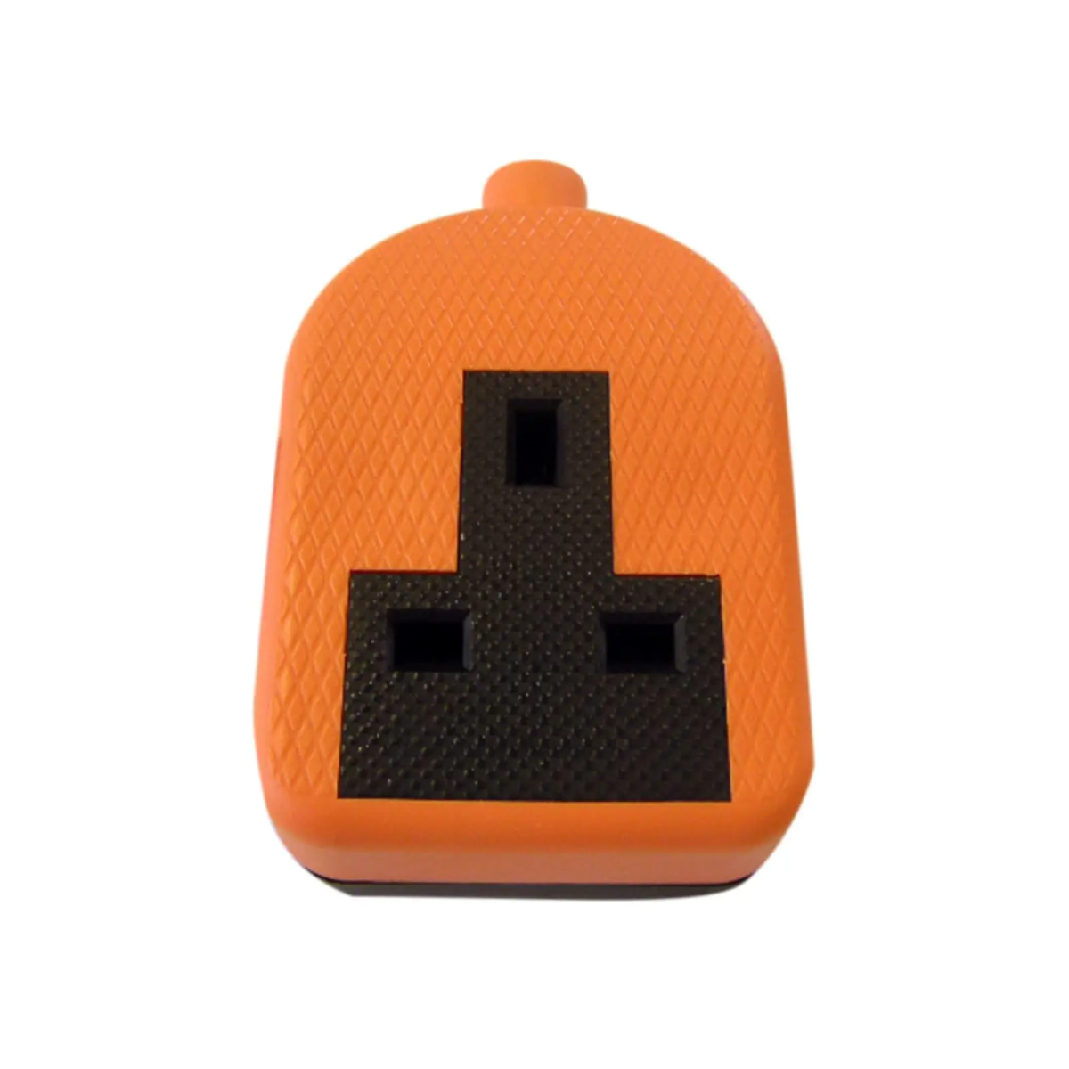 Trailing Socket 13A 1-Gang Orange