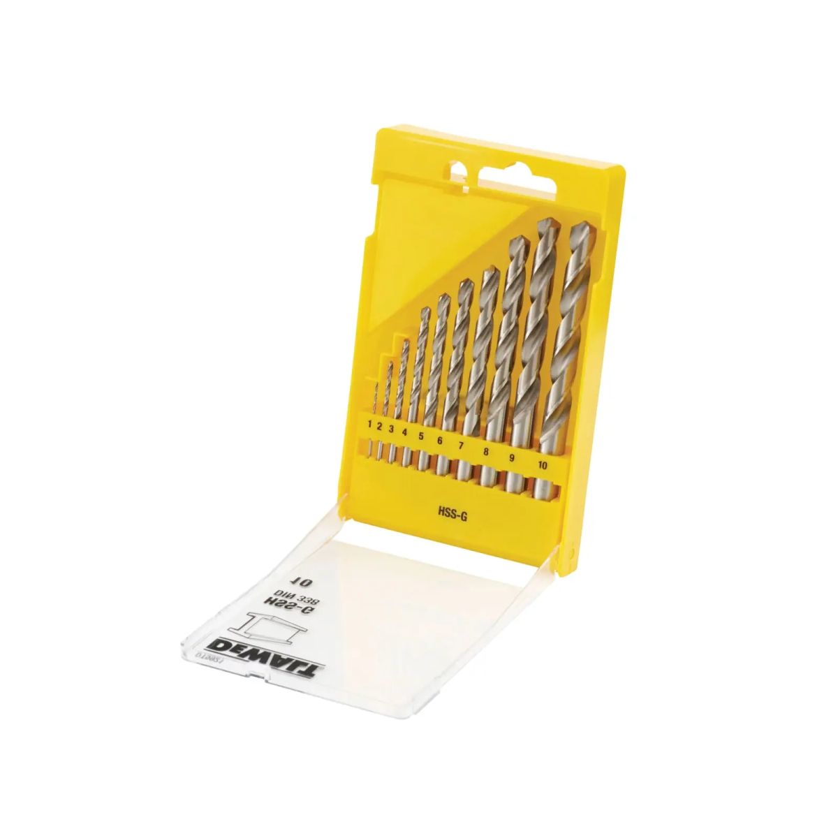 DT5921 Extreme Metal Drill Bit Set, 10 Piece