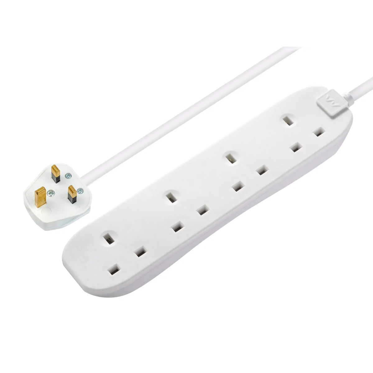 Trailing Extension Lead 4 Gang 13A 2m BFG2N-MP