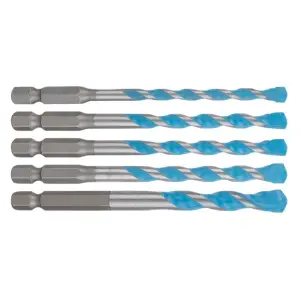 EXPERT HEX-9 Multi Construction Drill Bit Set, 5 Piece