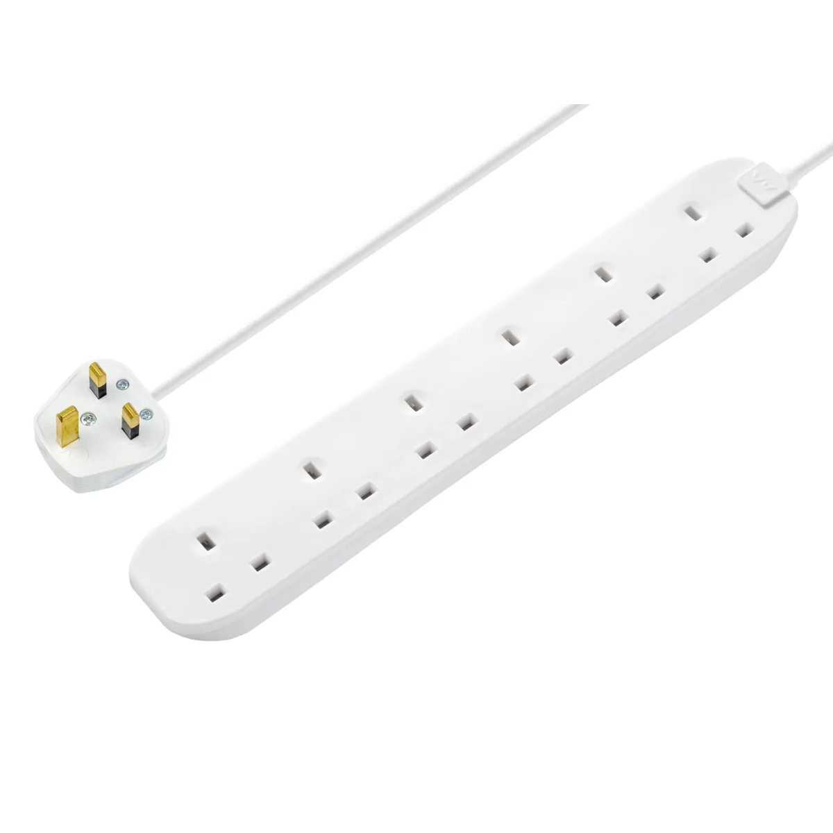 Trailing Extension Lead 6 Gang 13A 2m BSG2N-MP