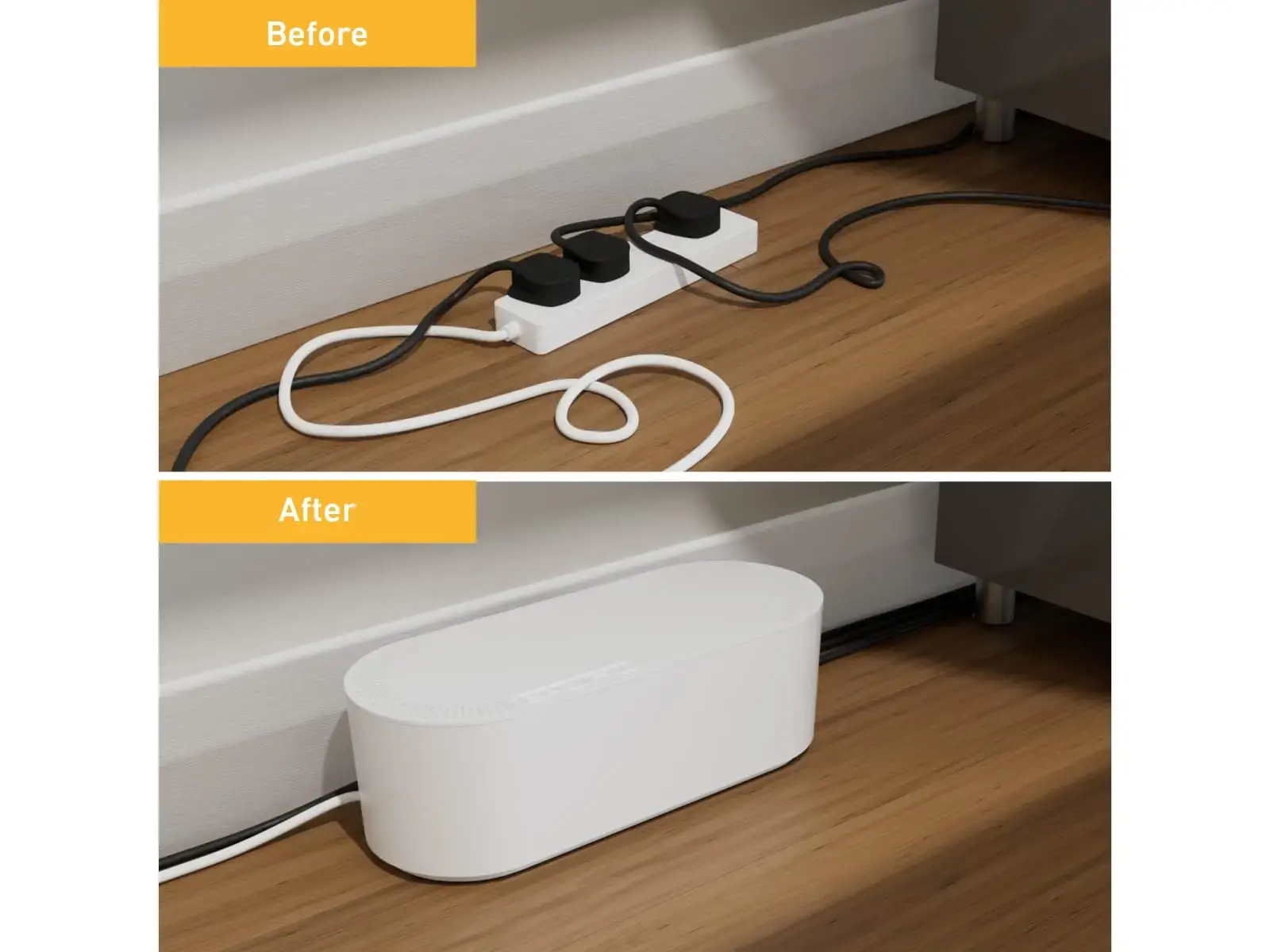 Home Cable Tidy White - Image 3