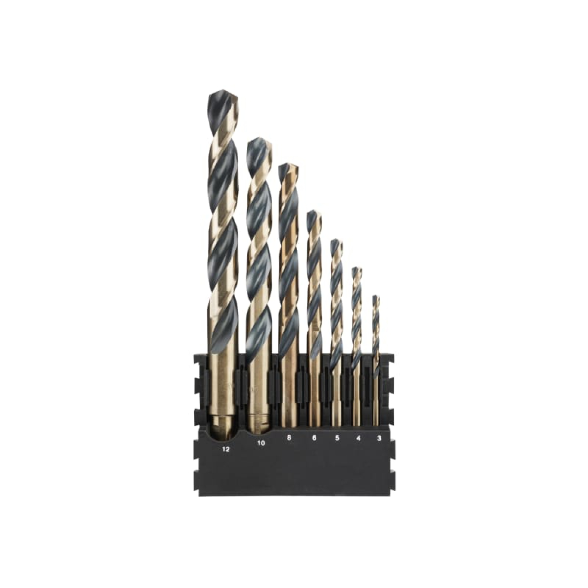 DT20620 BLACK&GOLD HSS Drill Set, 7 Piece