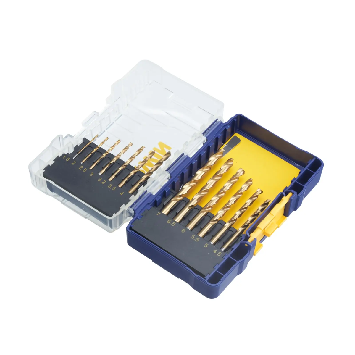 HSS Titanium Metal Drill Bit Set, 13 Piece