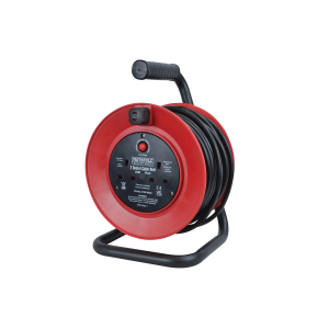 Open Drum Cable Reel 240V 13A 2-Socket 25m