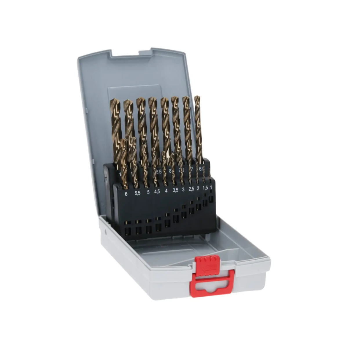 HSS-Cobalt ProBox Metal Drill Bit Set, 19 Piece