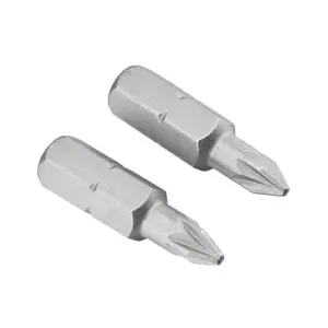 Pozidriv Insert Bits PZ1 25mm (Pack 10)