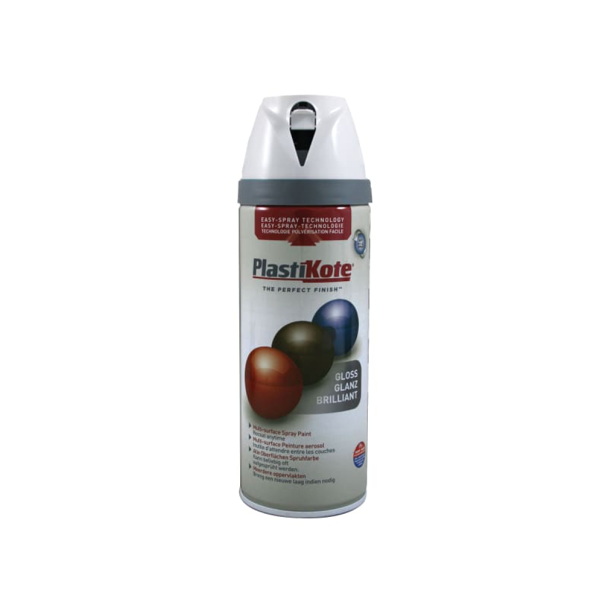 Twist & Spray Gloss Pure Brilliant White 400ml