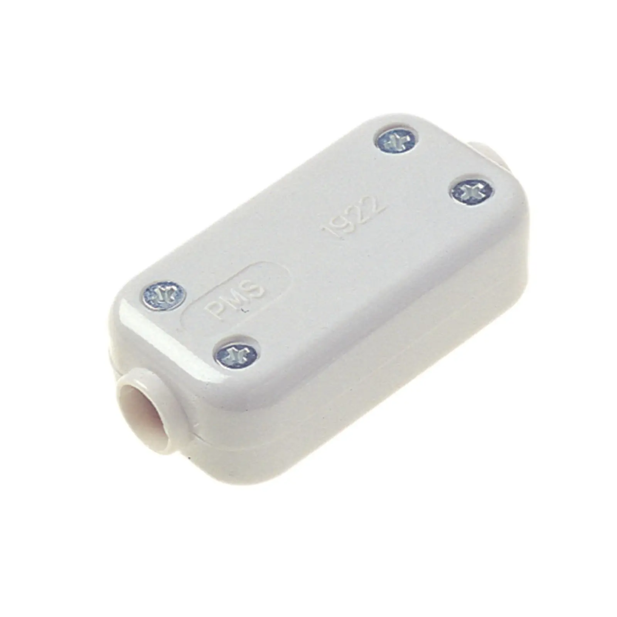 2 Terminal Fixed Connector 5A White
