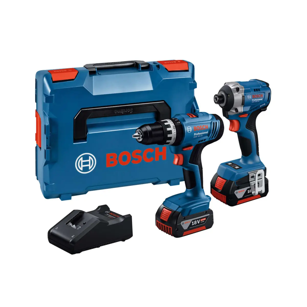 Professional Twin Pack 18V 2 x 4.0Ah Li-ion