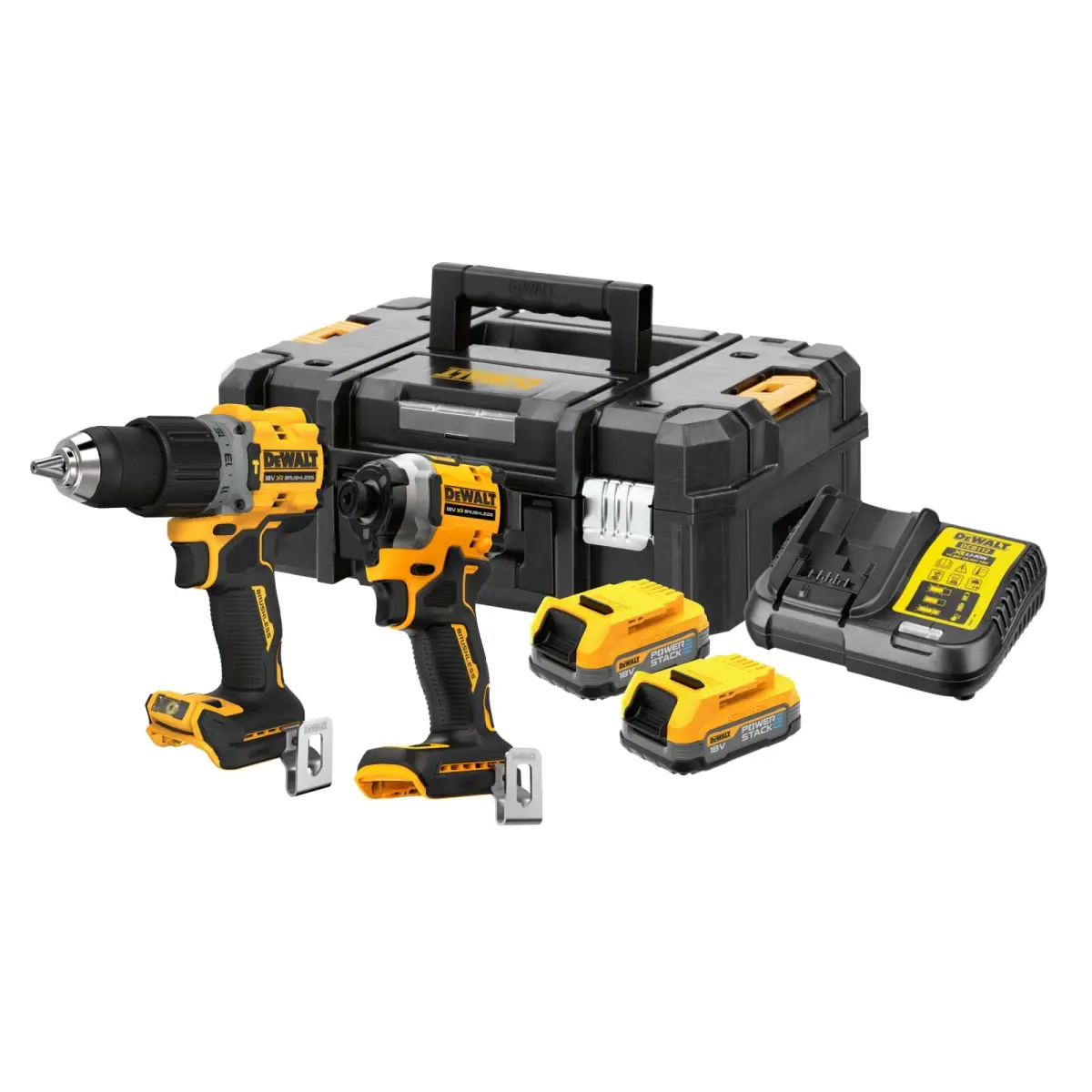 DCK2050E2T XR BL POWERSTACKโข Twin Kit 18V