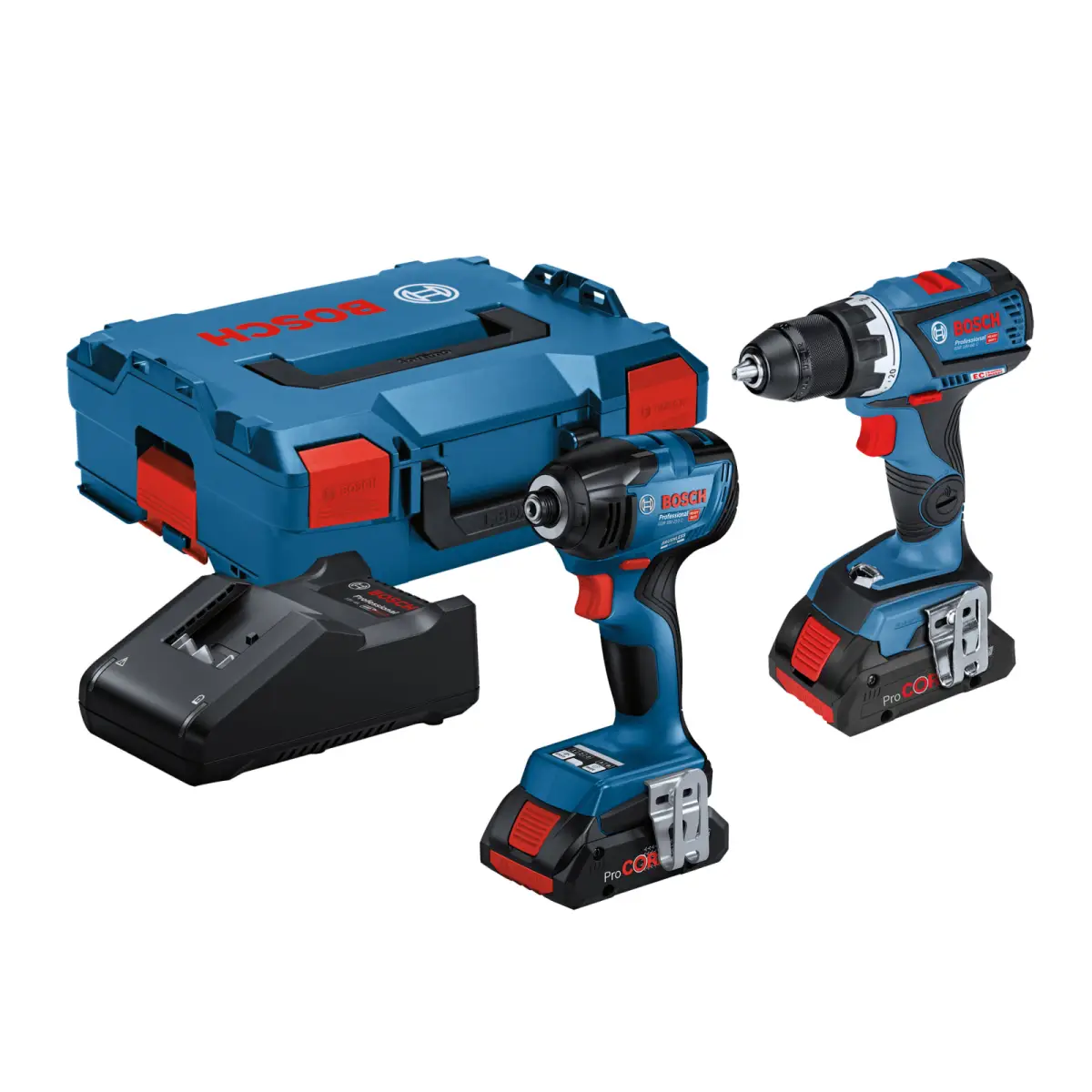 Professional Twin Pack 18V 2 x 4.0Ah ProCORE18V Li-ion