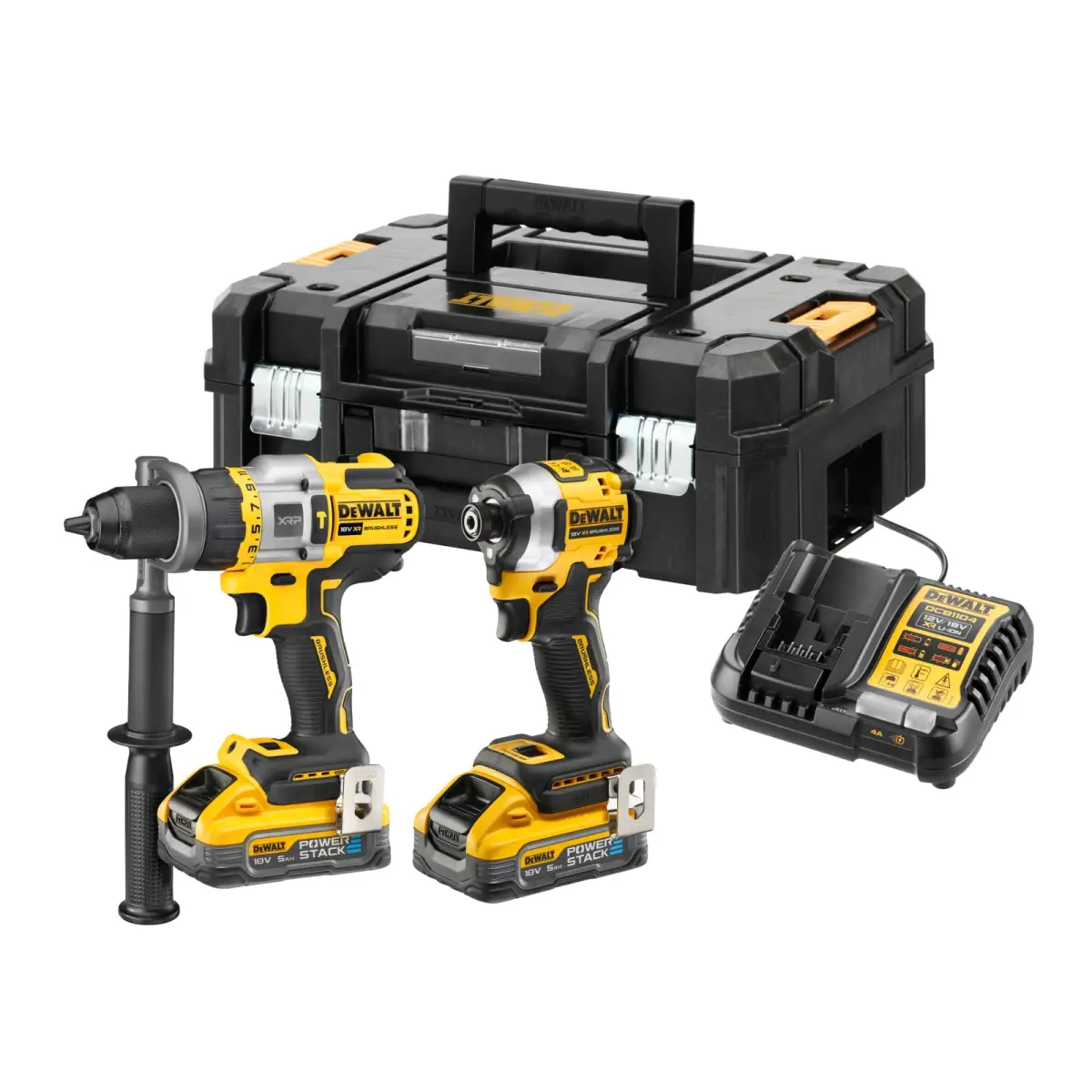 DCK2052H2 POWERSTACKโข Twin Kit 2 x 5.0Ah Li-ion