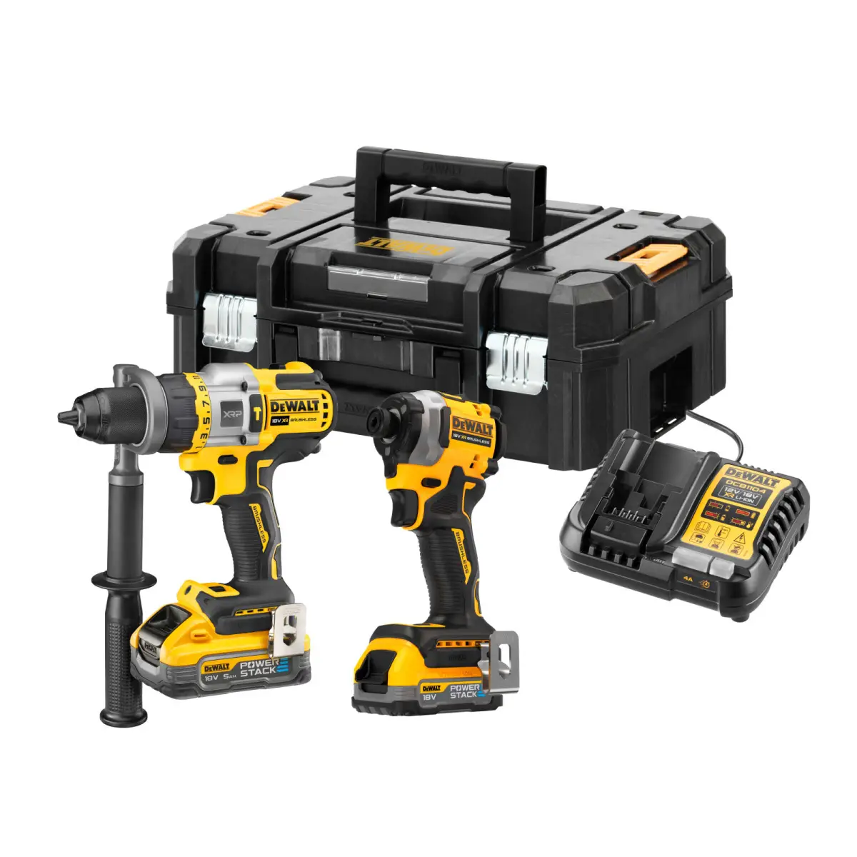 DCK2052H1 Twin Kit 18V 1 x 1.7Ah & 1 x 5.0Ah Li-ion