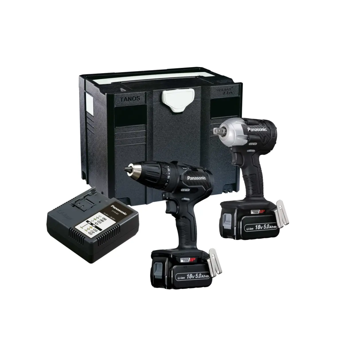 EYC242LJ2G31 Twin Pack 18V 2 x 5.0Ah Li-ion