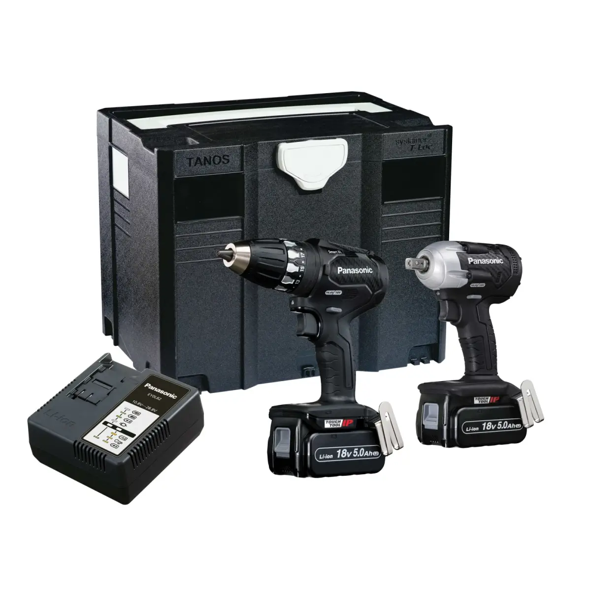 EYC232LJ Twin Pack 18V 2 x 5.0Ah Li-ion