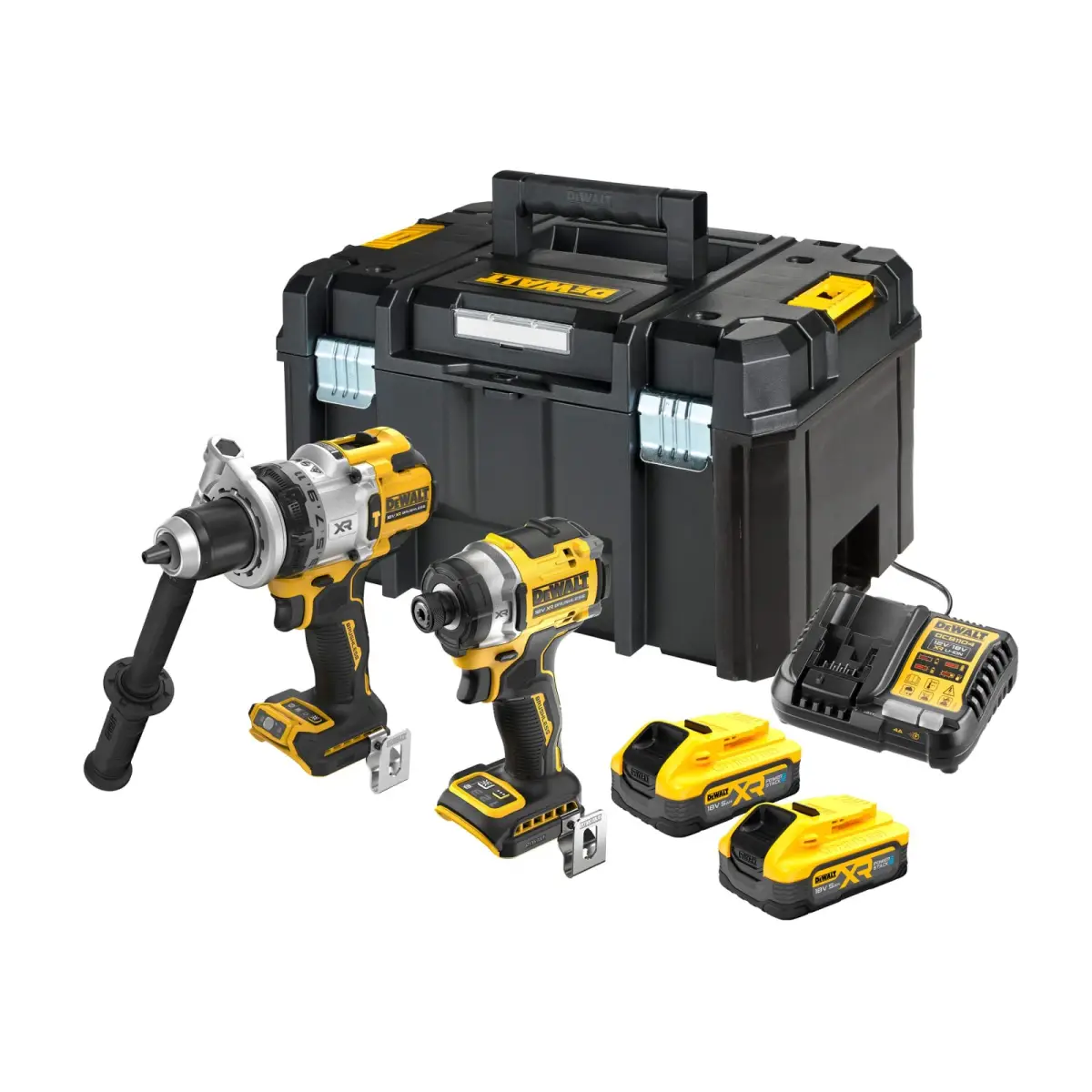DCK2200H2T POWERSTACKโข Twin Pack 18V 2 x 5.0Ah Li-ion