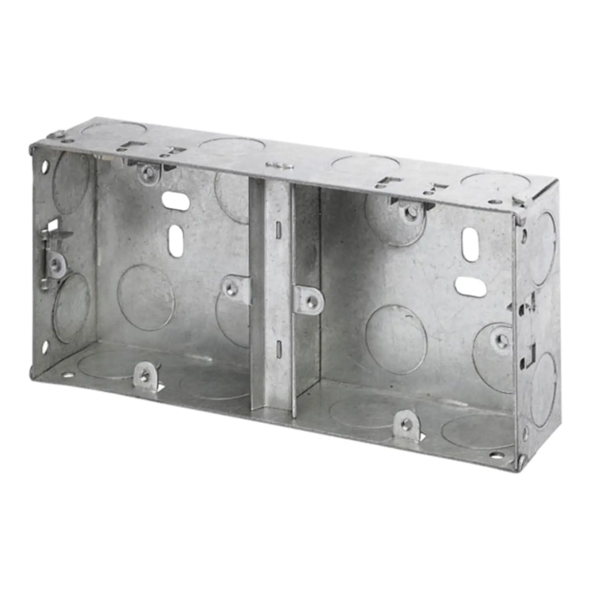 Dual Metal Back Box 35mm