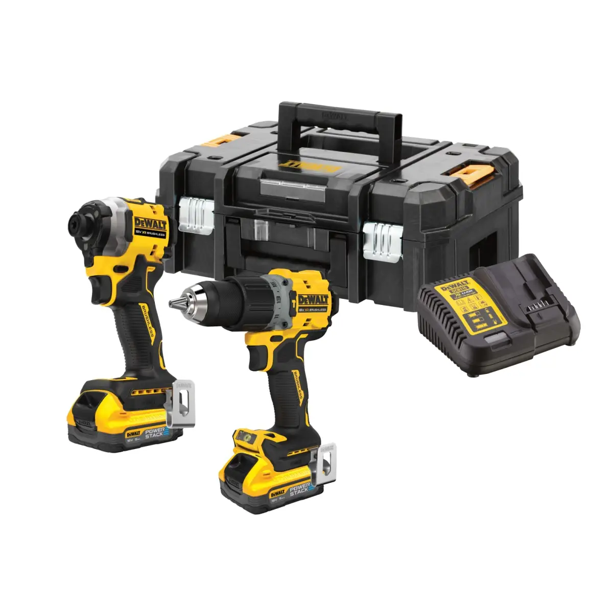 DCK2050H2 POWERSTACKโข Twin Pack 18V 2 x 5.0Ah Li-ion