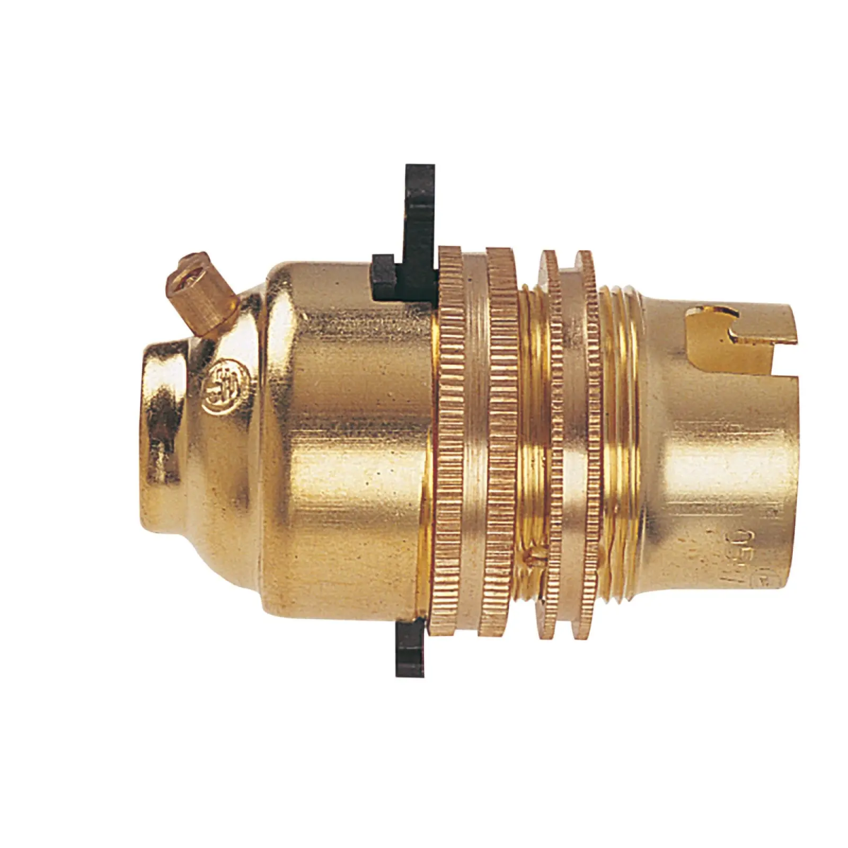 Bayonet Cap Brass Push Bar Holder 101NB