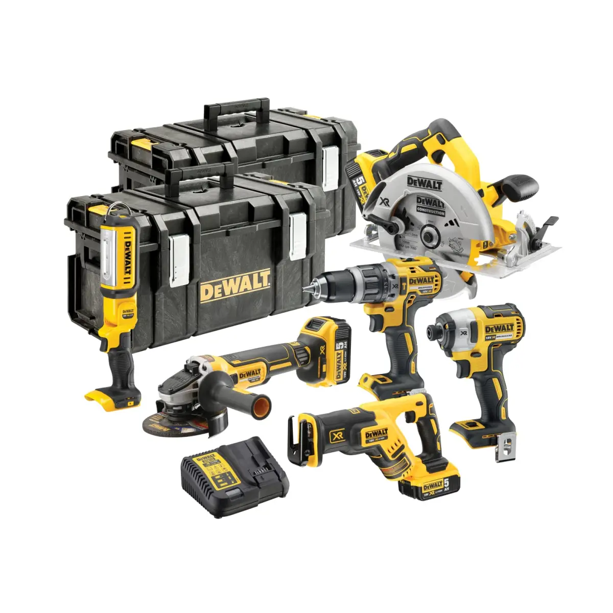 DCK623P3 18V XR Brushless Kit, 6 Piece