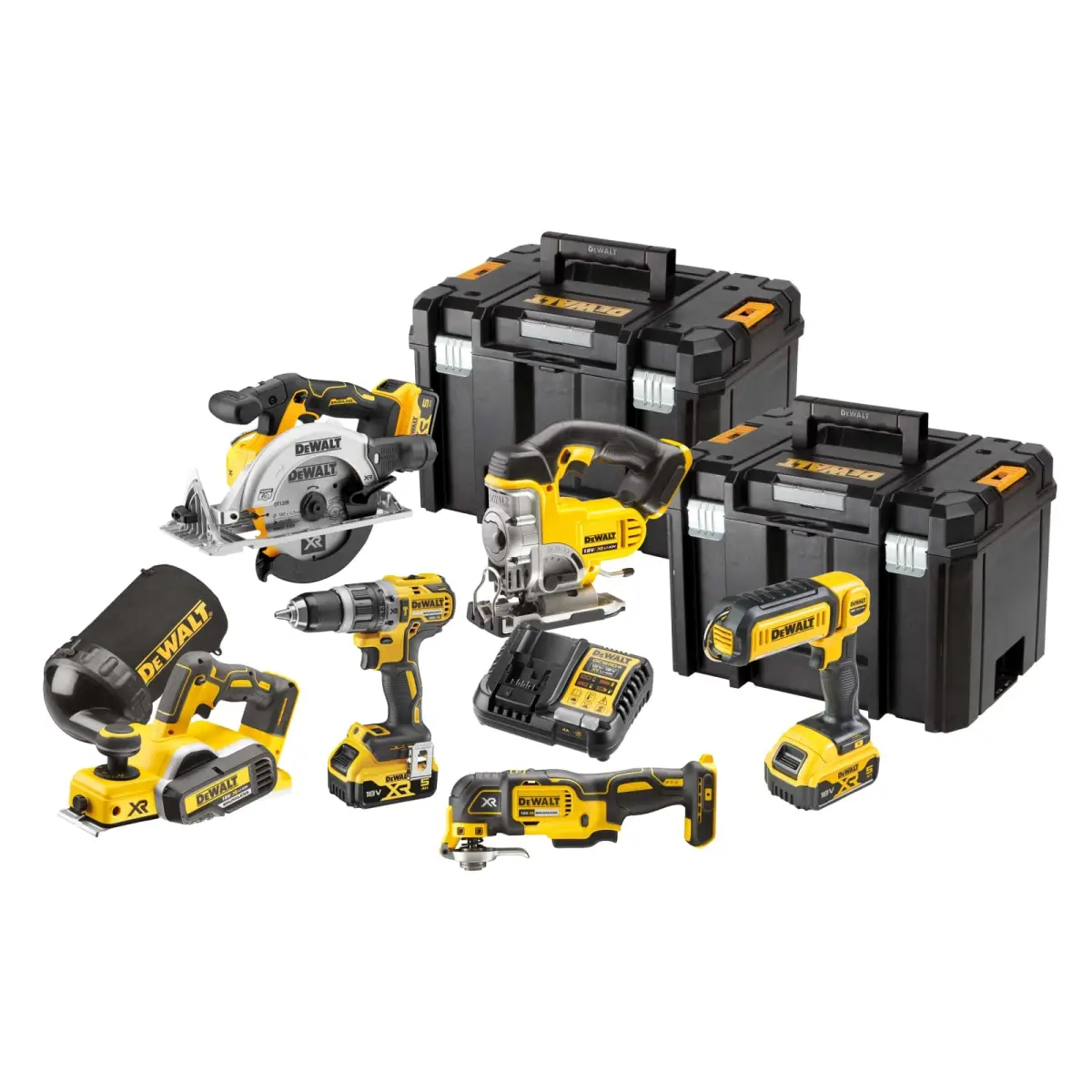 DCK667P3T Brushless 6 Piece Kit 18V 3 x 5.0Ah Li-ion