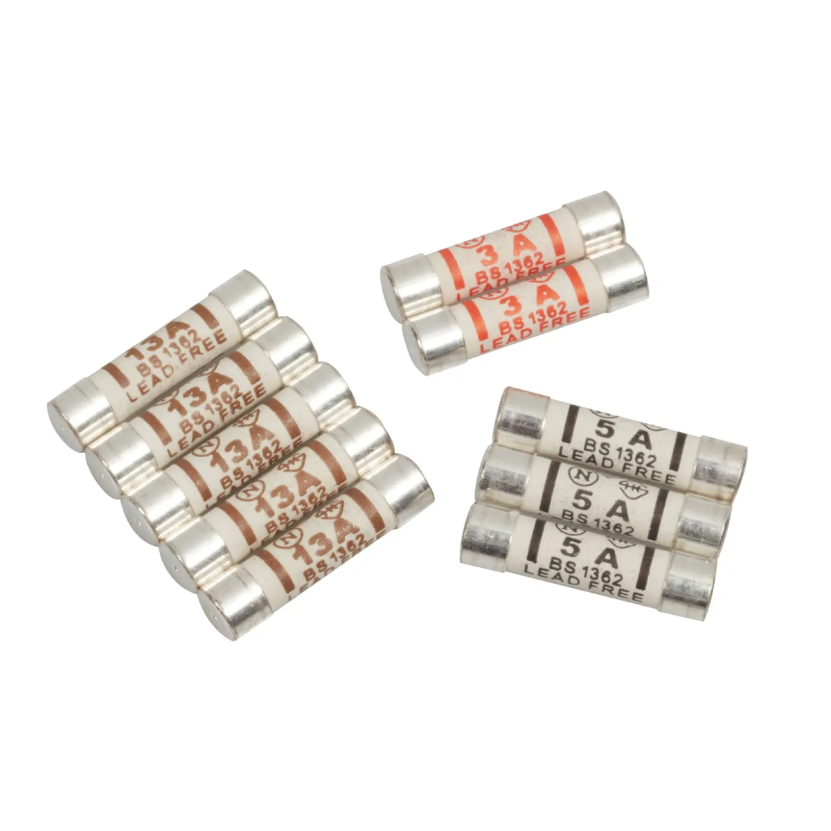 Mixed Fuses Pack x 10 FUMXAT