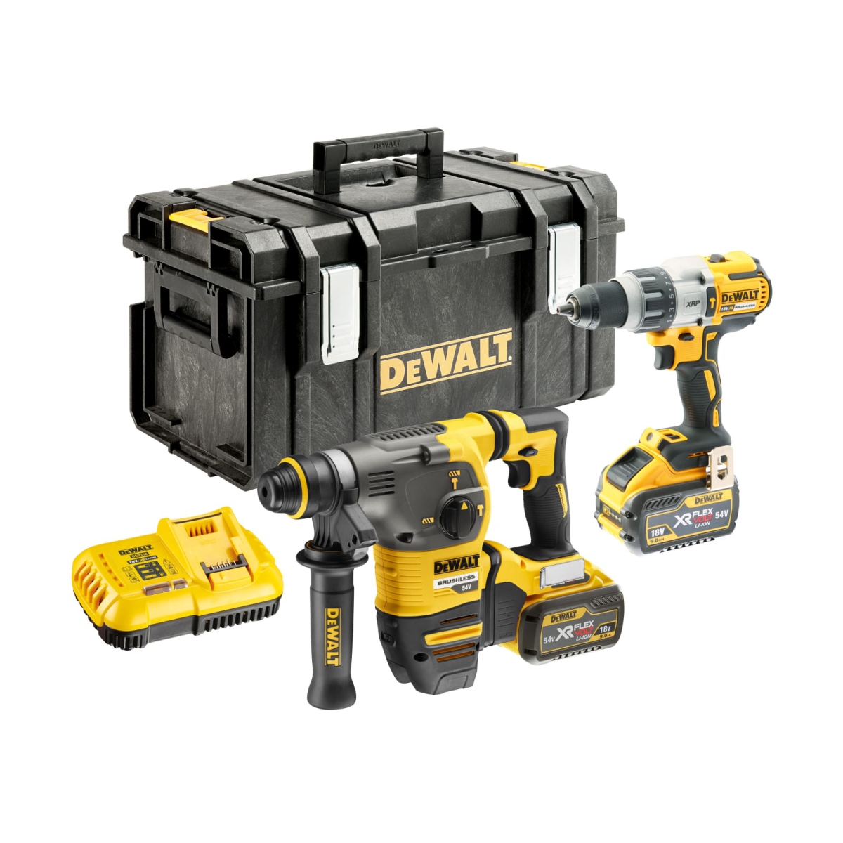 DCK2033X2 XR FlexVolt Twin Pack 18/54V 2 x 9.0/3.0Ah Li-ion
