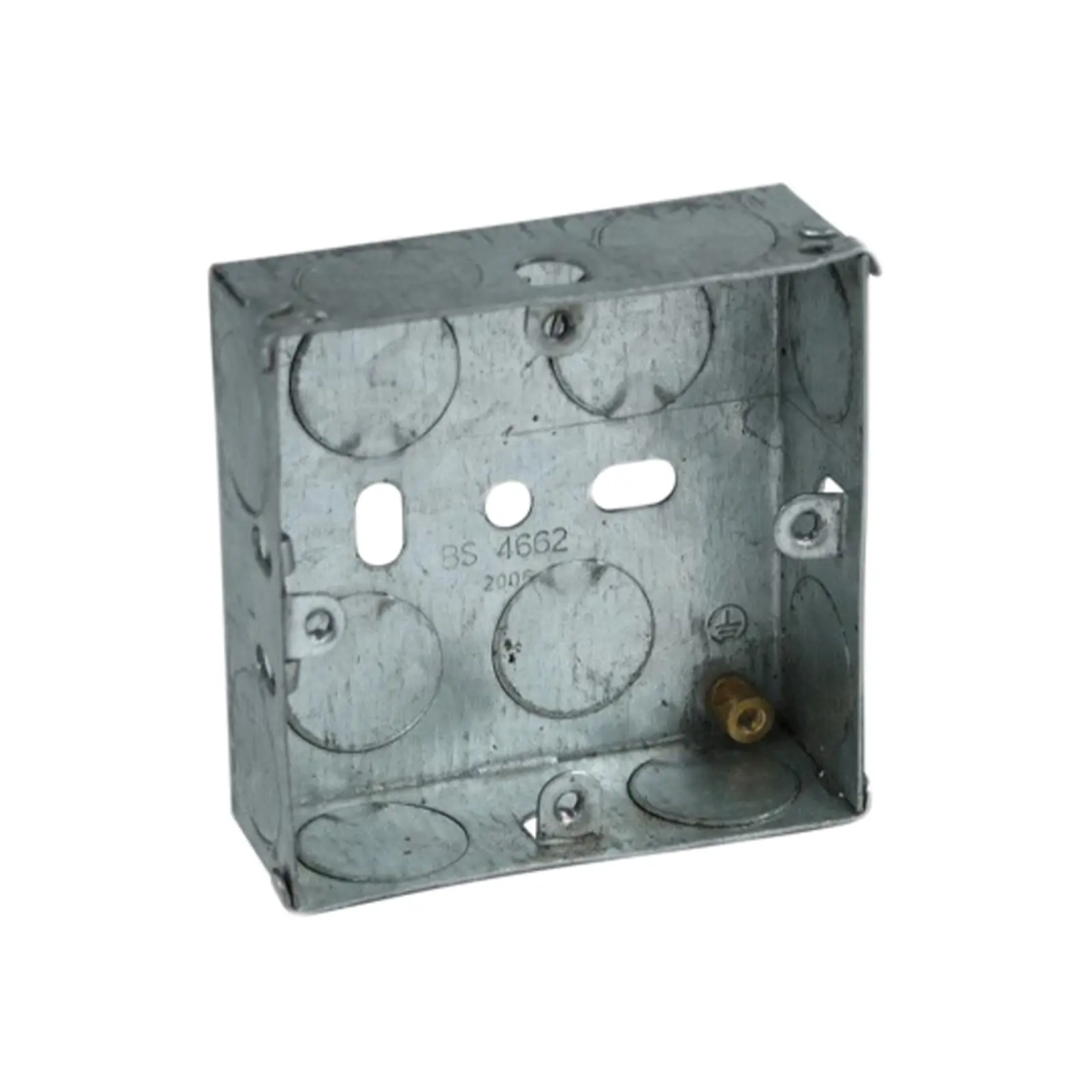 Metal Socket Box 25mm (Pack 10)