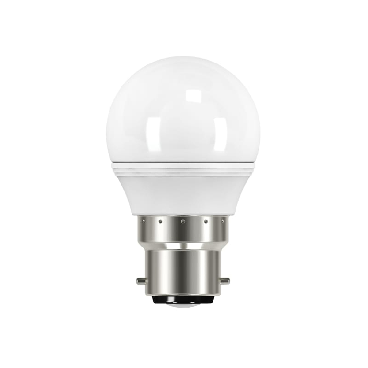 LED BC (B22) Opal Golf Non-Dimmable Bulb, Warm White 470 Im 5.2W
