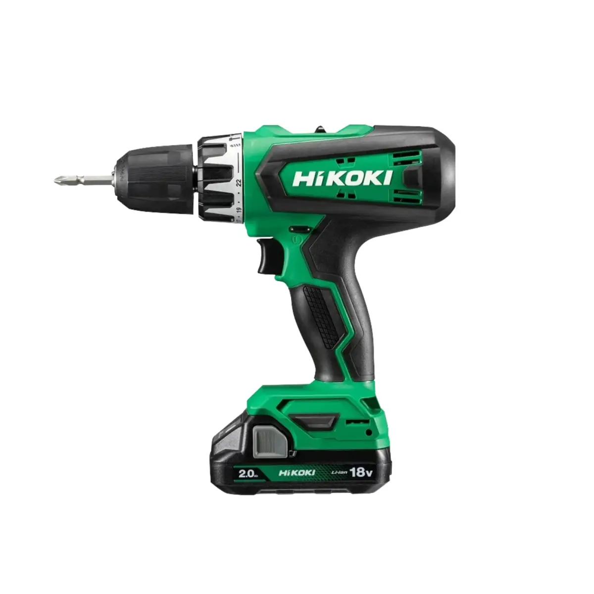DV18DFXJMZ Hammer Drill 18V 2 x 2.0Ah Li-ion
