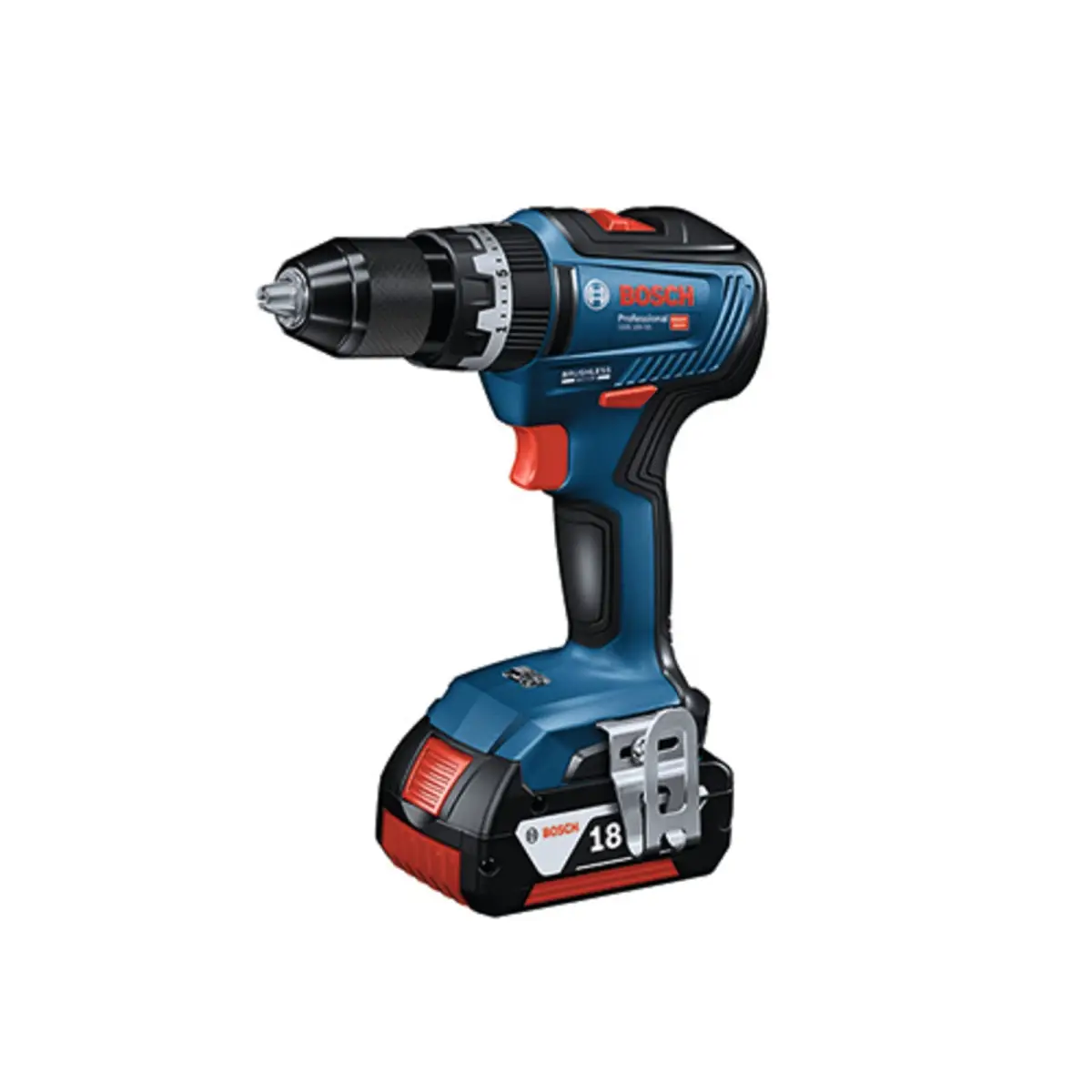 GSB 18V-55 Professional Combi Drill 18V 2 x 5.0Ah Li-ion
